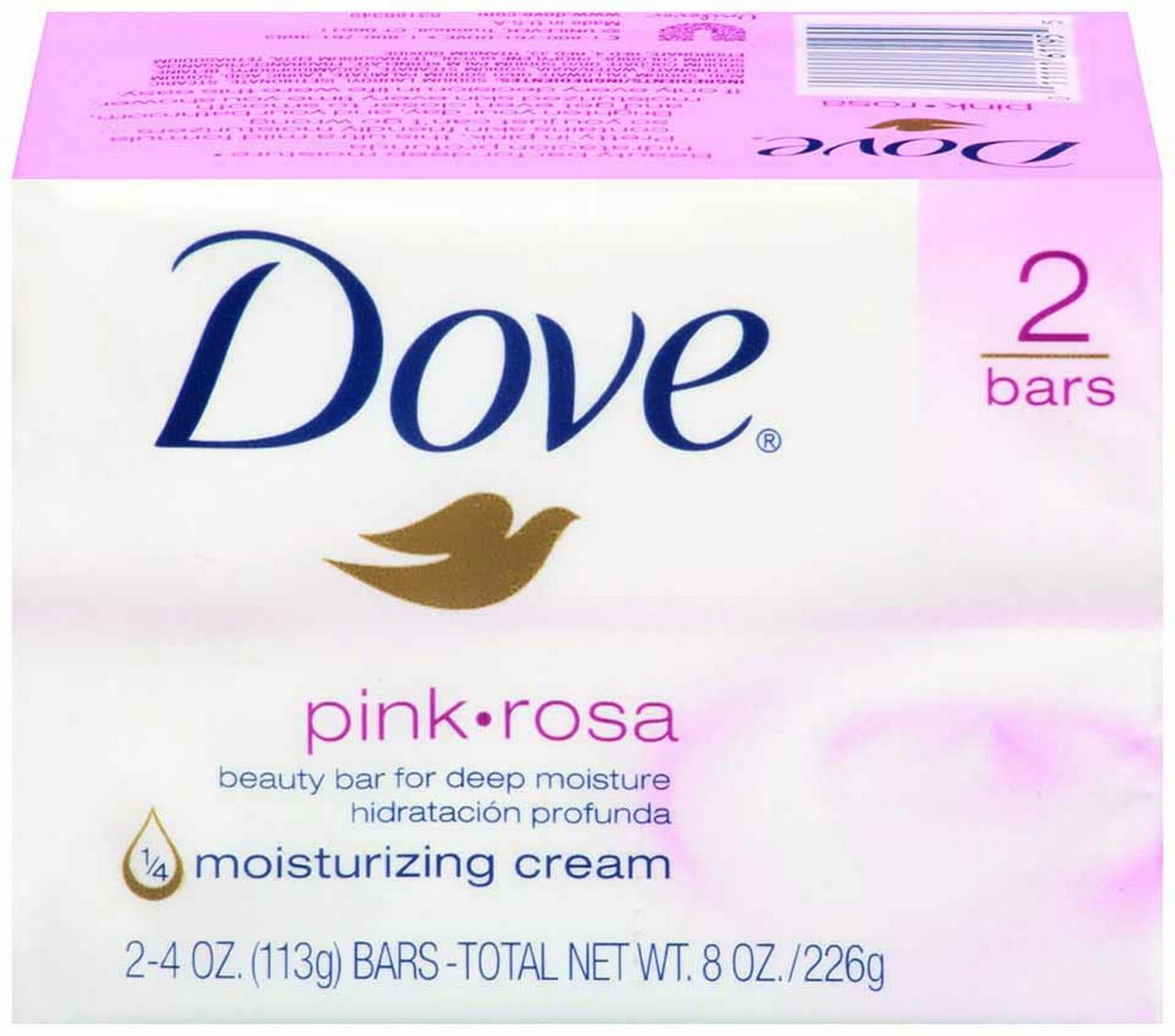 Dove Beauty Bar Pink 3.75 oz 2 Bars (Pack of 10)