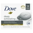 Dove Beauty Bar Soap YPF5 Deep Exfoliating Charcoal Powder & Glycerin