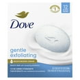 thumbnail image 1 of Dove Beauty Bar Women's Bath Soap Gentle Exfoliating, 3.75 oz 12 Bars, 1 of 10