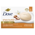 thumbnail image 1 of Dove Beauty Bar Soap For Nourished, Radiant Skin, Shea Butter, Enriches Skin, 3.75 oz 4 Bars, 1 of 11