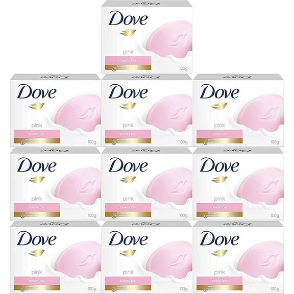 Dove, Beauty Cream Bar Soap, Pink- 100 Gram / 3.5 Ounce