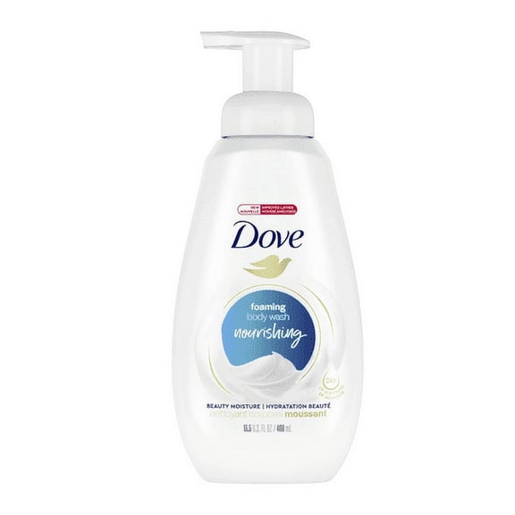 Dove Beauty Moisture Foaming Long Lasting Women's Body Wash All Skin Type, 13.5 fl ozDove Beauty Moisture Foaming