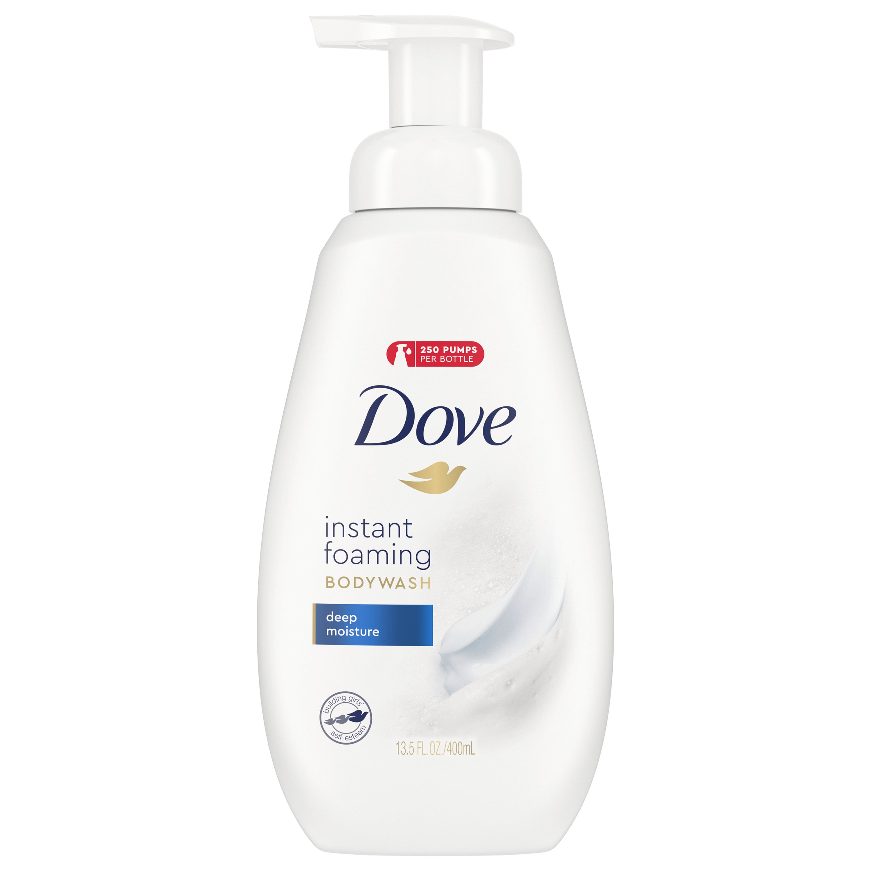 Dove Beauty Moisture Foaming Long Lasting Women's Body Wash All Skin
