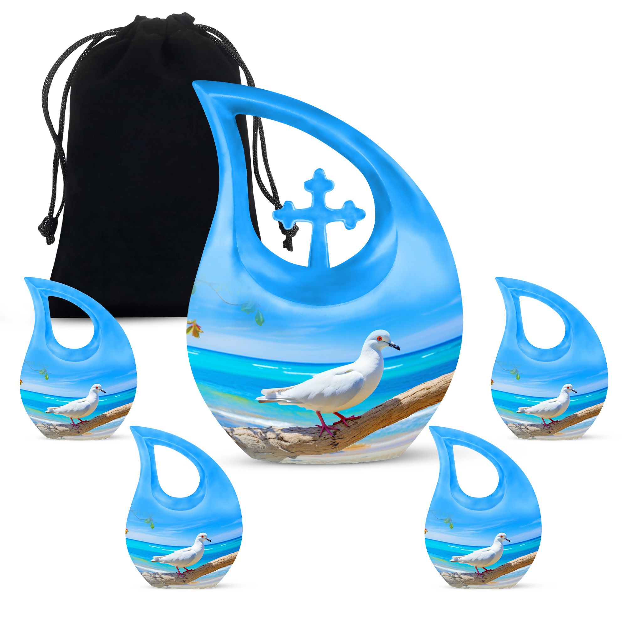 Dove Bird Urn Small Urn For Human Ashes Urns For Ashes Adult Female