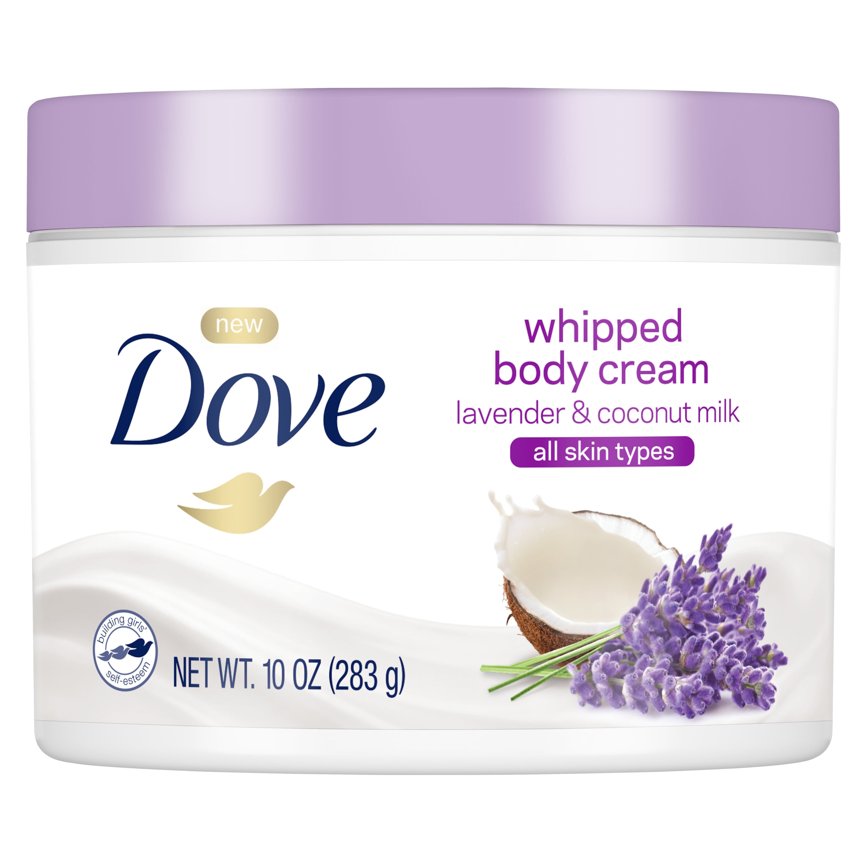 Dove Body Cream Lavender & Coconut Milk 10 oz