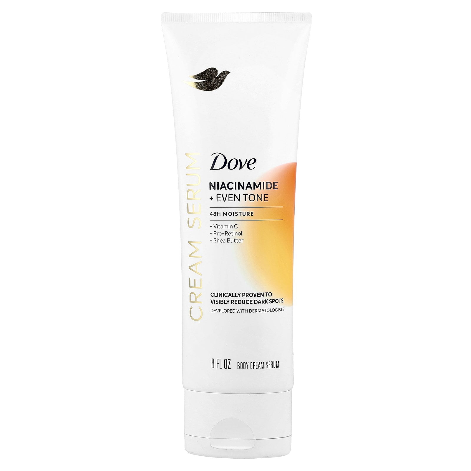 Dove Body Cream Serum, Niacinamide + Even Tone, 8 fl oz