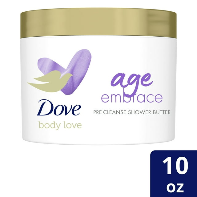 Dove Body Love Age Embrace PreCleanse Shower Butter for Mature & All