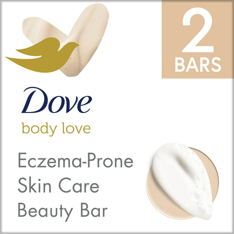 Dove Body Love Beauty Bar Soap - 3.75 oz x 2 Pack