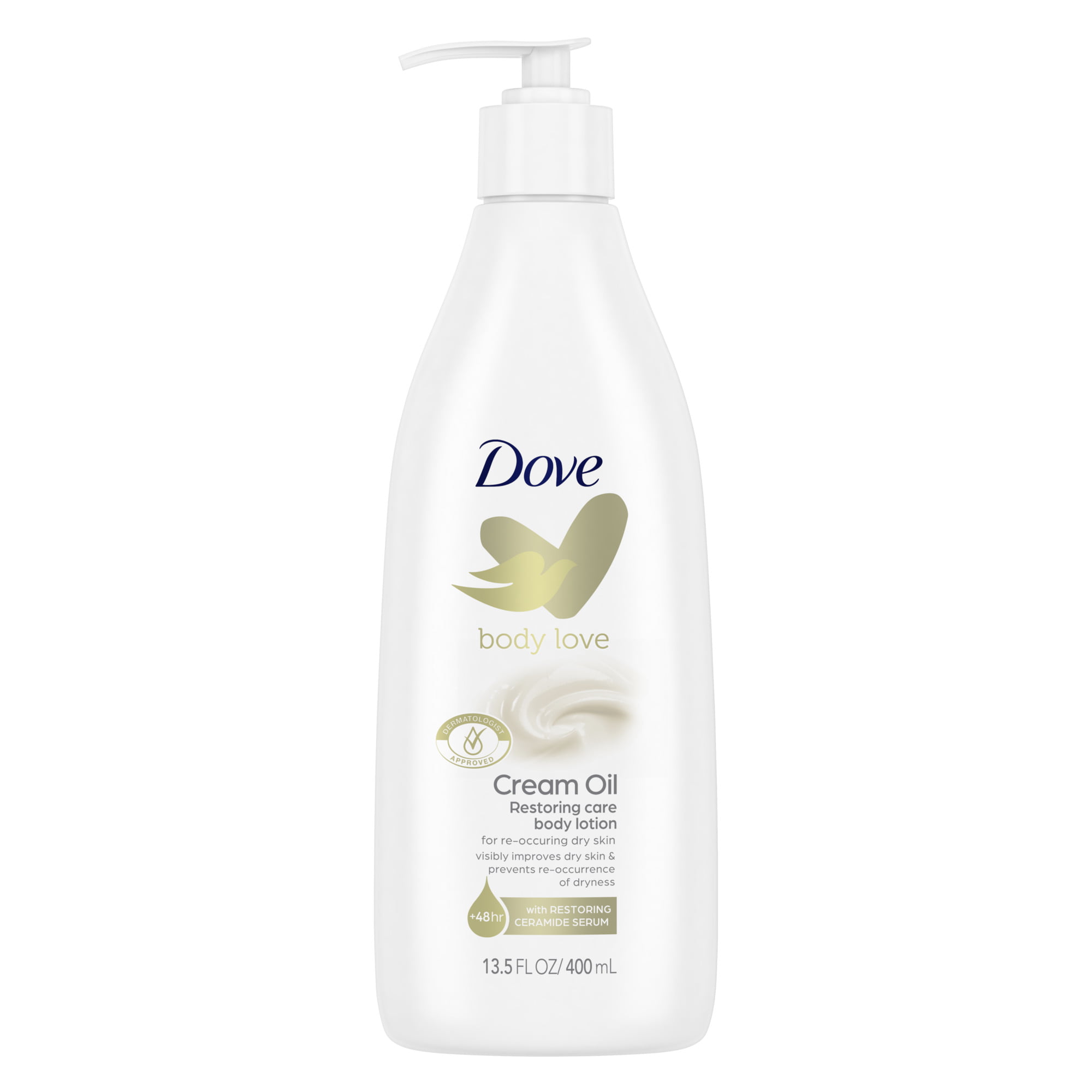 Dove Cream Oil Intensive Extra Dry Body Lotion, 13.5 fl. Oz.