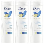 Dove Body Love Light Hydration All Season Body Lotion 13.5oz/400ml - 3 Pack