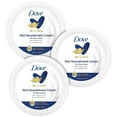 thumbnail image 1 of Dove Body Love Rich Nourishment Cream, Face, Hand & Body Lotion for Extremely Dry Skin, Fast-Absorbing 72-Hour Moisturizing Cream with Ceramide Serum, Travel Size, 2.53 Oz (Pack of 3), 1 of 3