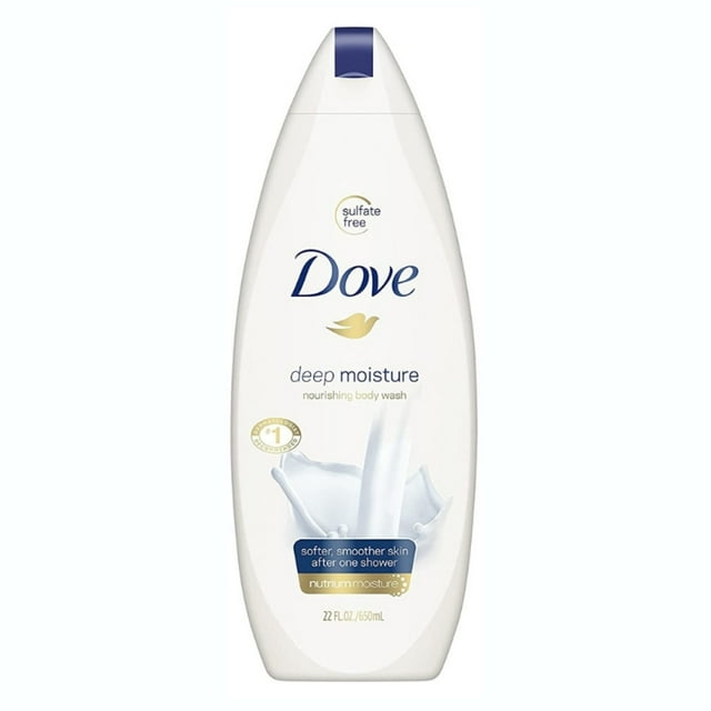 Dove Body Wash Deep Moisture 22 oz (Pack of 2)