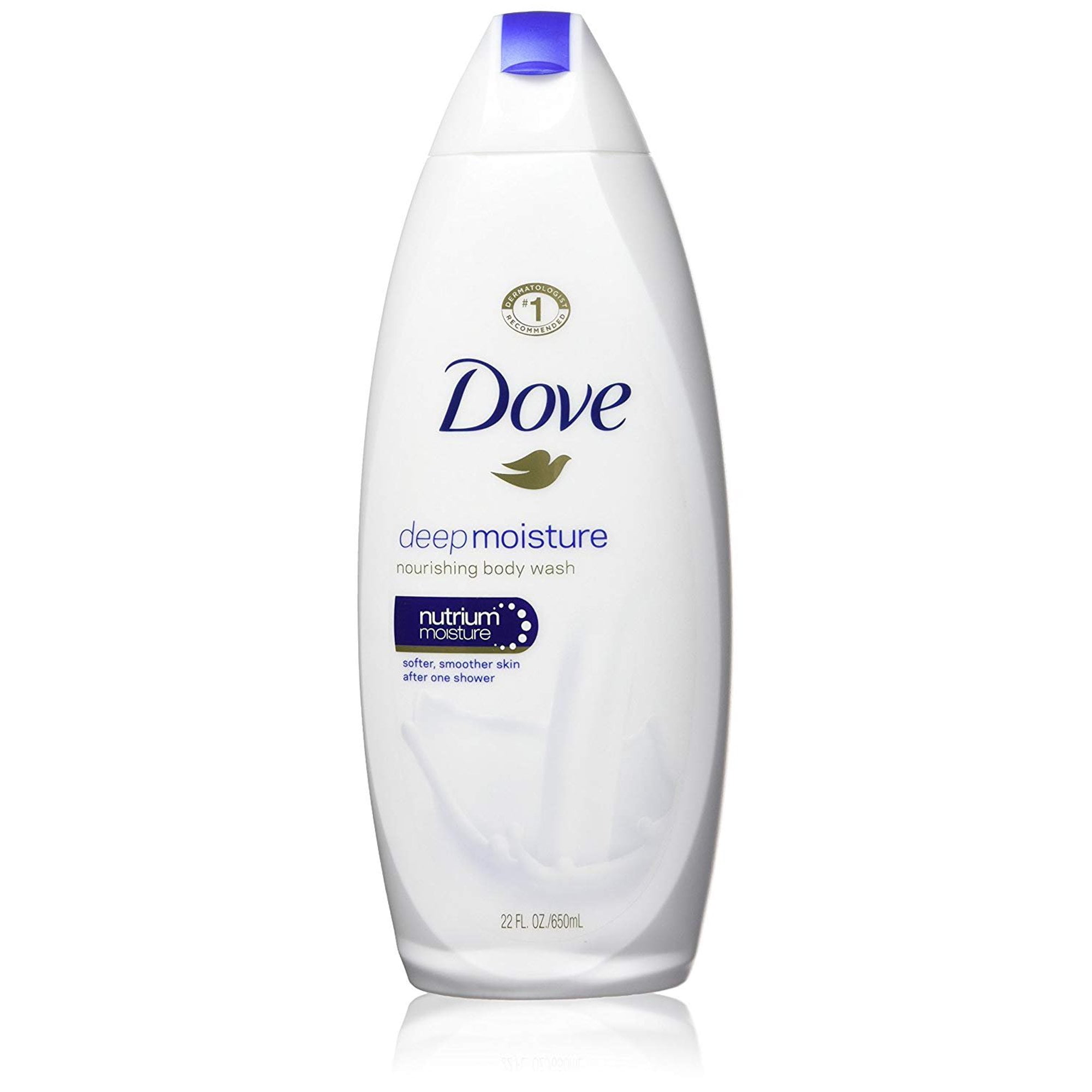 Dove Body Wash for Dry Skin Deep Moisture Hydrating Body Wash, 22 oz