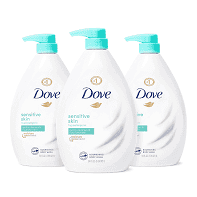 Dove Body Wash Hypoallergenic and Sulfate Free Body Wash Sensitive Skin