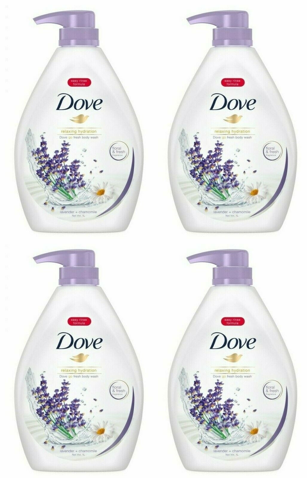 Dove Body Wash Lavender Oil and Chamomile Cleanser That Nourishes Your Skin Calms & Comforts Skin