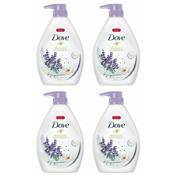 Dove Body Wash Lavender Oil and Chamomile Cleanser That Nourishes Your Skin Calms & Comforts Skin
