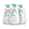 thumbnail image 1 of Dove Body Wash With Pump Sensitive Skin 3 Count Hypoallergenic, Paraben-Free, Sulfate-Free, Cruelty-Free, Moisturizing Skin Cleanser Effectively Washes Away Bacteria While Nourishing Skin 30.6 fl oz, 1 of 5