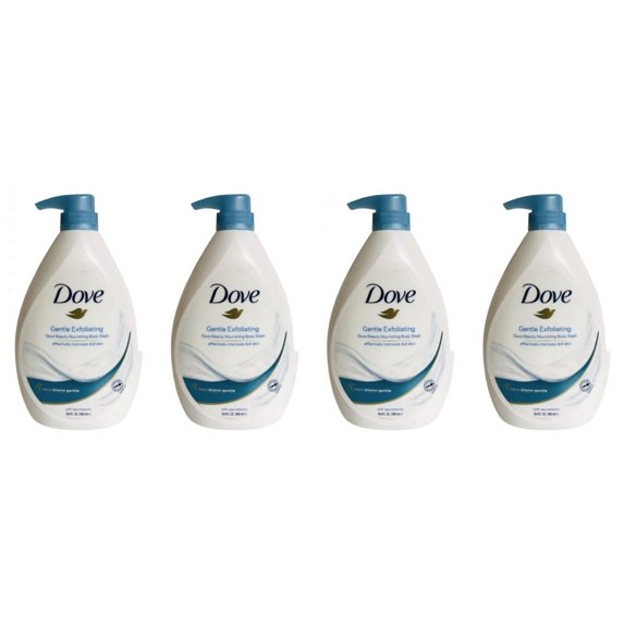 Dove Body Wash Relaxing Lavender Soap W/Pump Moisture Hand Wash Liquid Soap 1 Liter -4 Pack