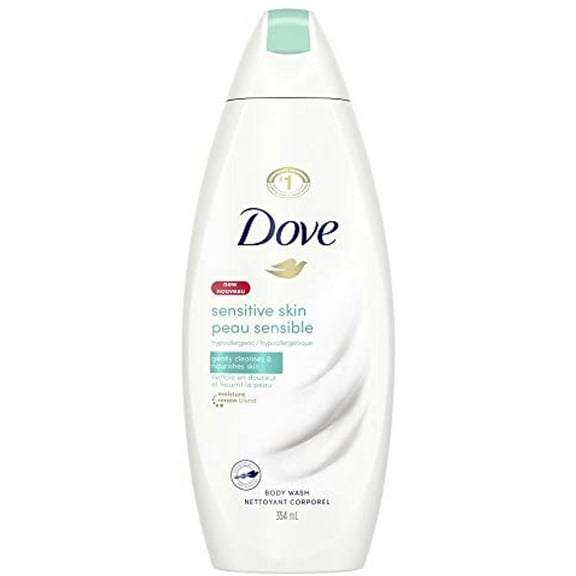 Dove Body Wash, Sensitive Skin, 12 Fl Oz (1 Count)