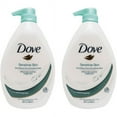 thumbnail image 1 of Dove Body Wash Sensitive Skin With Pump 33.8oz - Pack of 2, 1 of 1