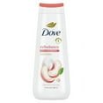 thumbnail image 1 of Dove Body Wash for Women Moisturizing Rebalance White Peach & Rice Milk Cleanser All Skin, 20 oz - 5 Pack, 1 of 2