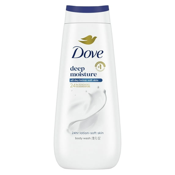 Dove Body Wash for Women Nourishing Deep Moisture Cleanser All Skin, 11 oz