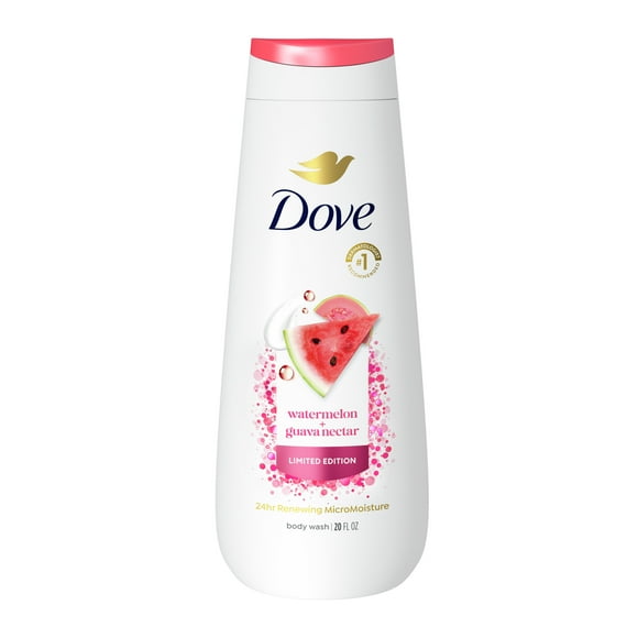 Dove Body Wash for Women Watermelon & Guava, 20 oz