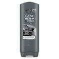 Dove Body and Face Wash Purifying Charcoal + Clay Body Wash for Men