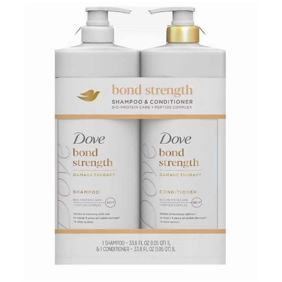 Dove Bond Strength Damage Therapy Shampoo & Conditioner, 2 pk./33.8 oz.