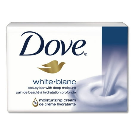 Dove CB370944 3.15 oz. Moisturizing Bar Soap - Pleasant Scent (48/Carton)