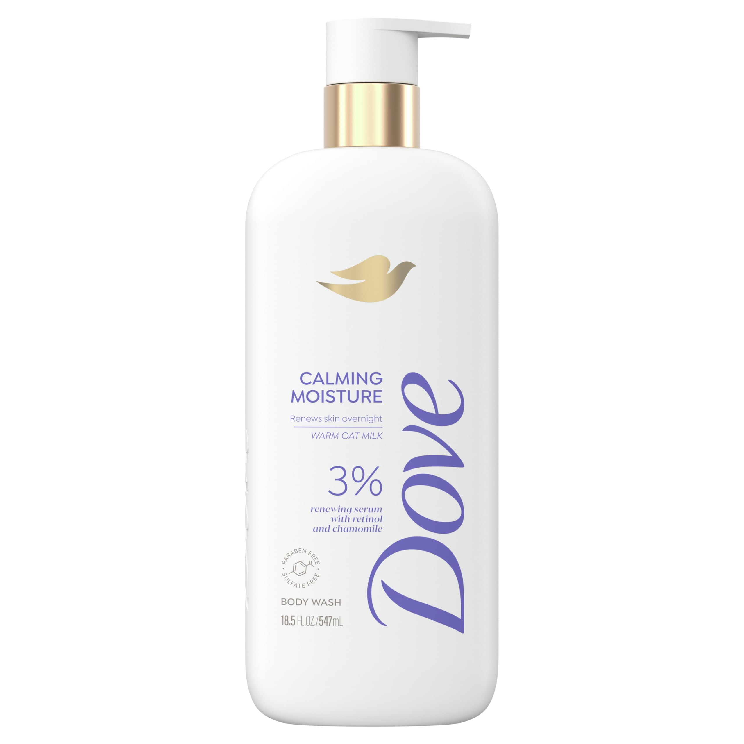  Dove Calming Moisture Body Wash 3% BSL1 renewing serum with retinol ...