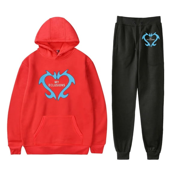Dove Cameron ALCHEMICAL Merch Hoodie and SWEATPANTS set pop print Unisex Casual Street Clothing