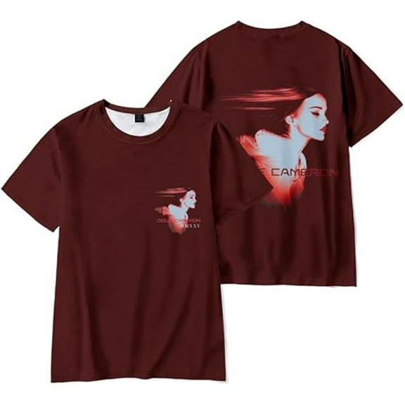 Dove Cameron Merch T-shirt New Popular Print Short Sleeve Men's And Women's Street Wear