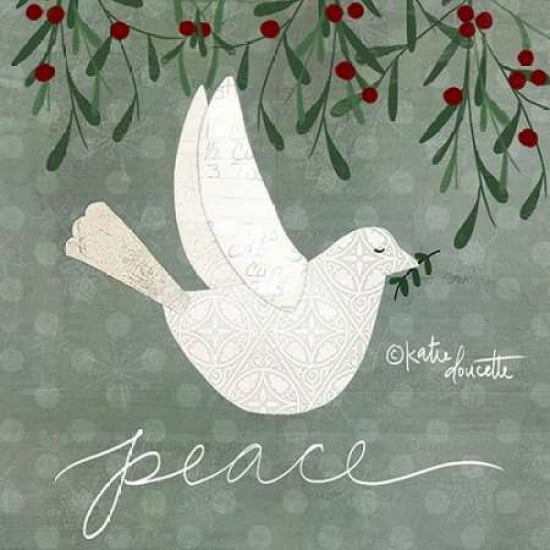 Dove Canvas Art - Katie Doucette (24 x 24)