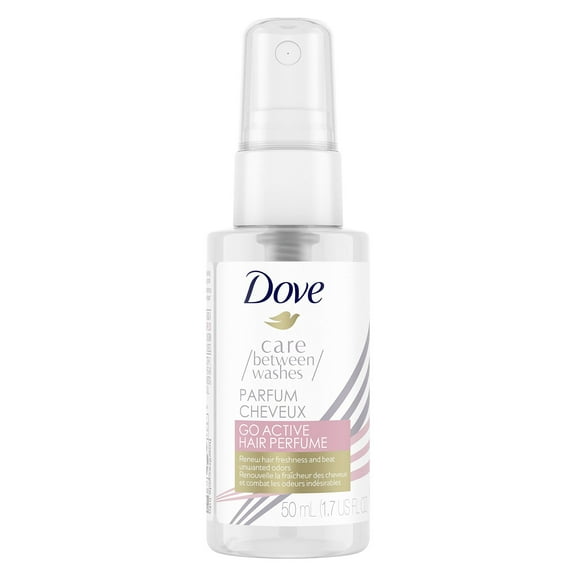 Dove Care Between Washes Hair Perfume Hair Fragrance For Sweat And Odors Go Active Hair Product For 24 Hour Protection 1.7 Oz