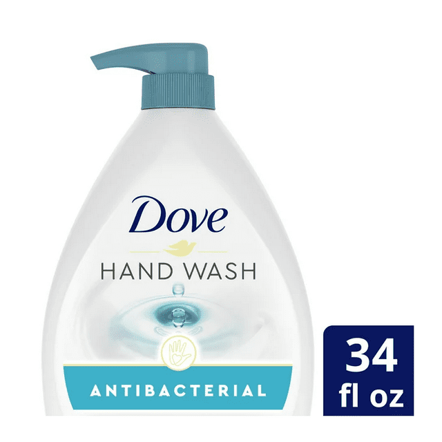 Dove Care & Protect Antibacterial Liquid Body Wash; 34 oz