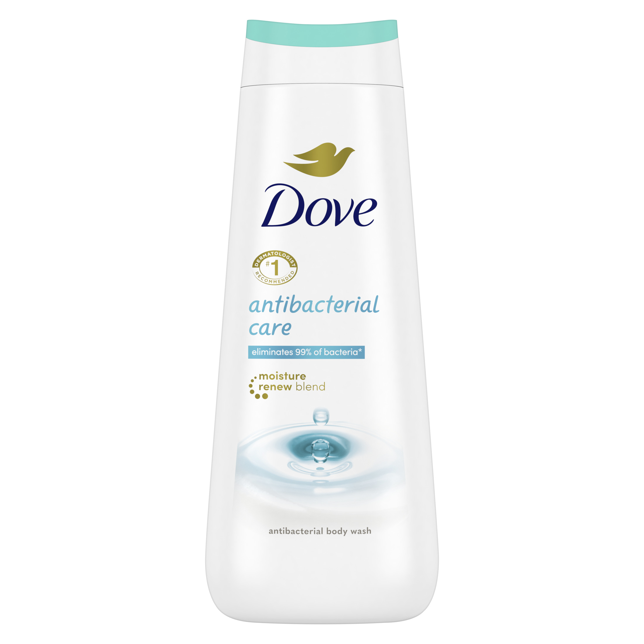 Dove Daily Moisture Body Wash Refill Concentrate & Reusable Aluminum Bottle 4 fl oz/Makes 16