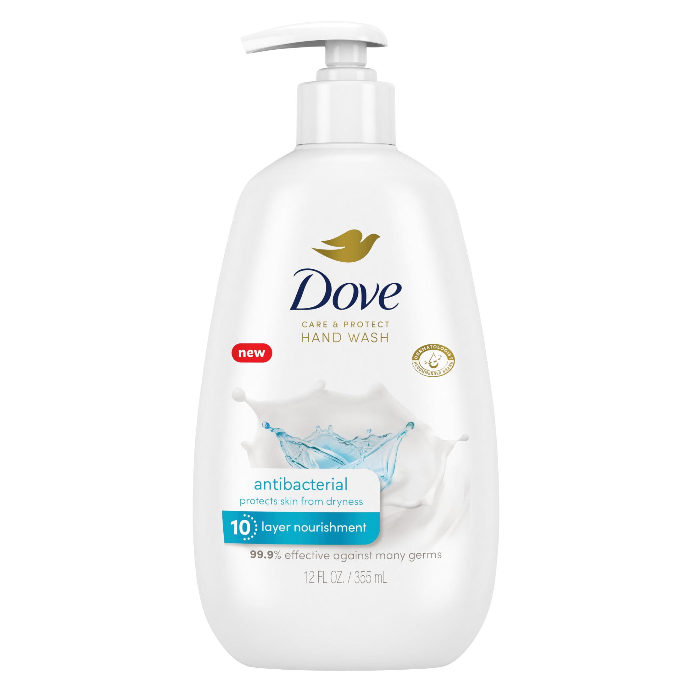 Dove Care and Protect Daily Use Antibacterial Hand Soap, 12 fl oz