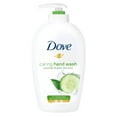 thumbnail image 1 of Dove Caring Hand Wash Cucumber & Green Tea Scent  PH Balanced Scented Moisturizing Hand Soap for Working Hands and Dry Hands  8.45 Oz, 1 of 4