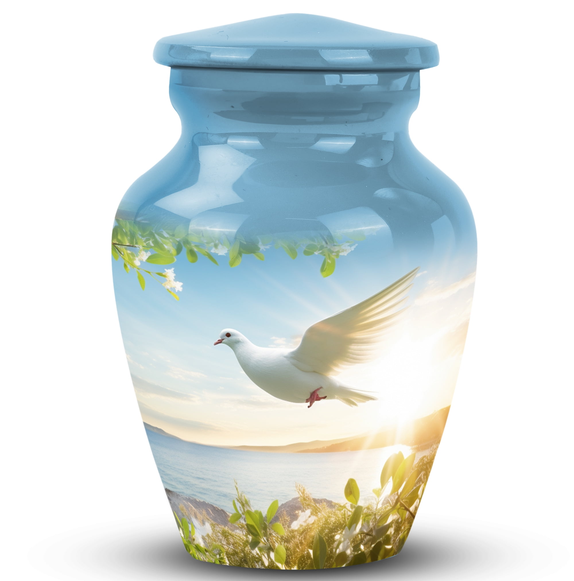 Dove Close To Tree Classic Urns Small Urns For Human Ashes 3 Inch Pack Of 1 Cremation