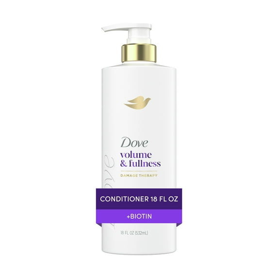 Dove Conditioner Volume & Fullness with Bio-Protein Care Technology & Biotin, 18 fl oz
