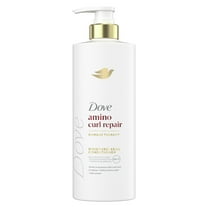 Dove Conditioner for Women Amino Curl with Amino & Jojoba Oil for Curly Hair, 18 oz with Pump