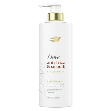 Dove Conditioner for Women Anti Frizz & Smooth with Bio-Protein Care Technology and Shea Butter, 18 oz