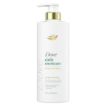 Dove Conditioner for Women Daily Moisture with Bio-Protein Care Technology and Hyaluronic Serum, 18 oz