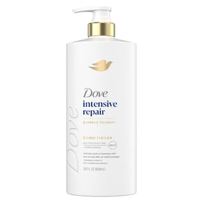 Dove Conditioner for Damaged Hair Intensive Repair with Bio-Protein Care Technology and Amino Serum, 28 Fl Oz