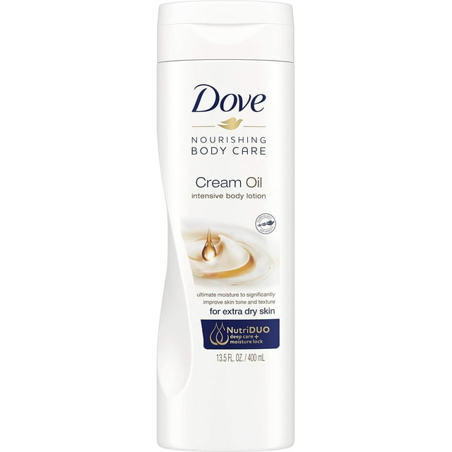 Dove Cream Oil Intensive Extra Dry Body Lotion, 13.5 fl. Oz.