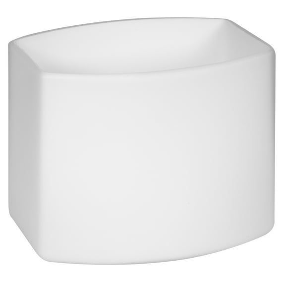 4.4 Inch Frosted Glass Square Replacement Light Shade, Dove Creek Collection, White – Design House, 920694