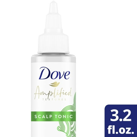 Dove Crown Collection Scalp Care Pre-Biotic Serum with Vitamin B3 and Aloe Extract for Coils and Curls, 3.2 oz