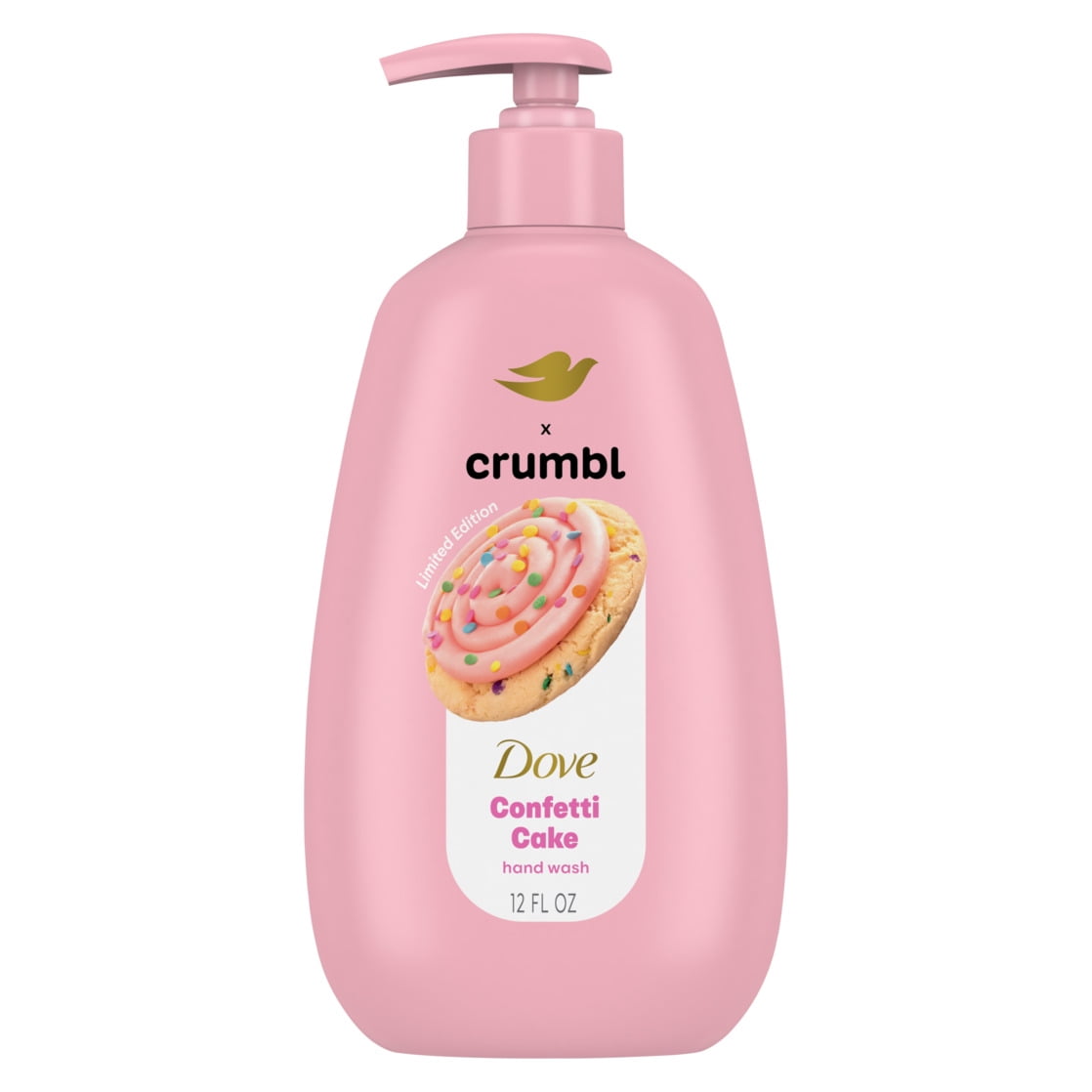 Dove Crumbl Liquid Hand Wash Funfetti Birthday Cookie, 12 fl oz