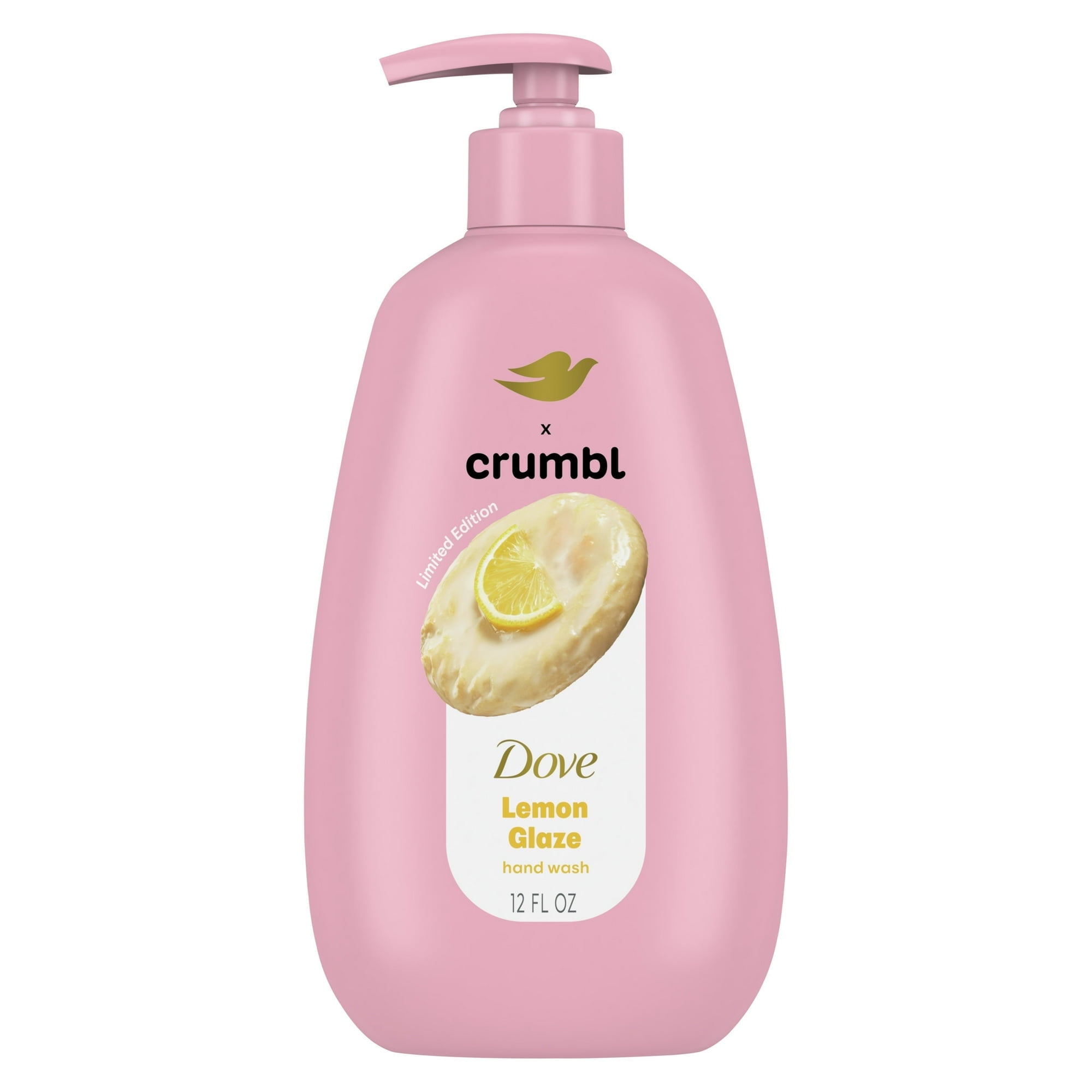 Dove Crumbl Moisturizing Liquid Hand Wash Lemon Glaze, 12 oz